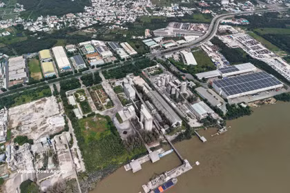 El Parque Industrial de Hiep Phuoc (comuna de Hiep Phuoc) es el parque industrial más grande de Ciudad Ho Chi Minh. (Fuente: VNA)