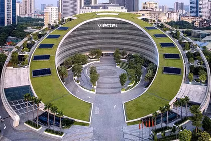 La sede del Grupo de Industria Militar y Telecomunicaciones de Vietnam (Viettel). (Fuente: Viettel)