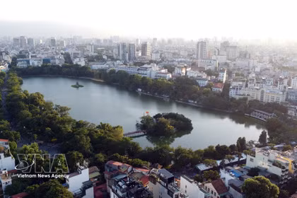 Lago Hoan Kiem. (Foto: VNA)