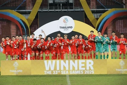 Equipo sub-22 de Vietnam se alza con la gloria en SEA Games 33