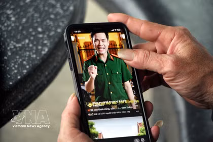 Un vídeo propagandístico creado por la Policía de la comuna de Bo Trach (provincia de Quang Tri) mediante inteligencia artificial tiene como objetivo concienciar y alertar sobre la delincuencia. (Foto: VNA)