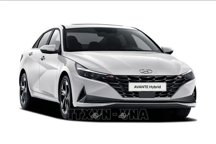 Hyundai presentó el nuevo Avante Hybrid en Seúl, Corea del Sur, el 13 de agosto de 2020. (Fuente: VNA)