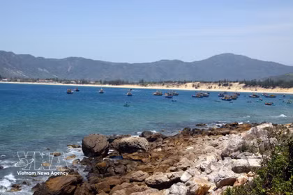 Belleza de Mui Vi Rong. (Fuente: VNA)
