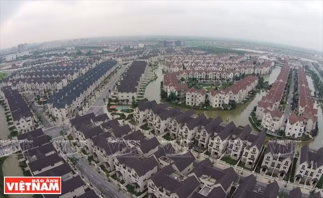 Vinhomes Riverside, nueva zona urbana en el noreste de Hanoi (Fuente: VNA).