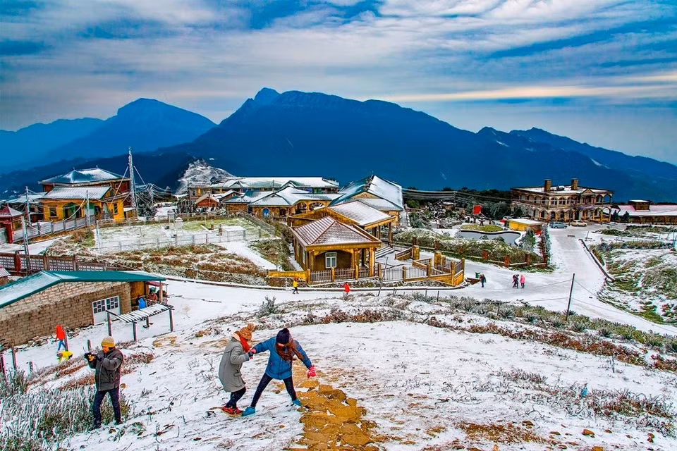 "Invierno en monte Mau Son" 