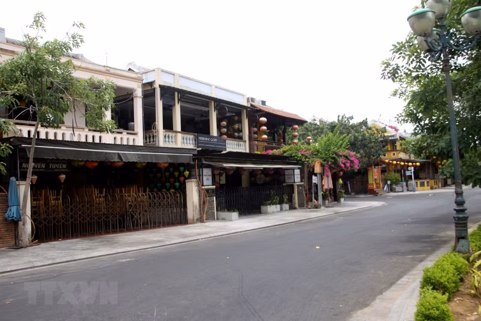 La ciudad de Hoi An ha suspendido todas las actividades turísticas (Foto: VNA)