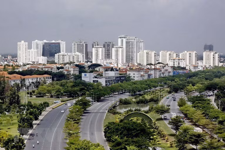 Zona residencial Phu My Hung (Foto: VNA)