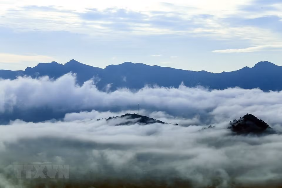Belleza en las montañas del noroeste (Foto: VNA)