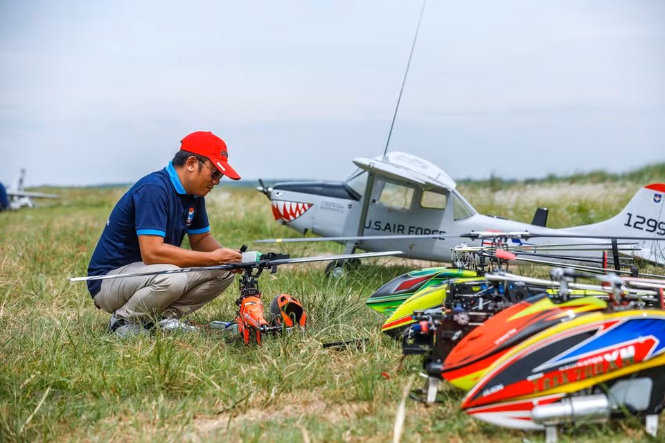 Sensación de satisfacción con las acrobacias y los enormes aviones (Foto: Vietnam+)