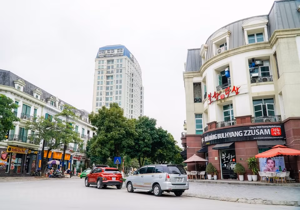 El centro urbano My Dinh, en Me Tri, donde suelen habitar los sudcoreanos en Hanoi parece más tranquilo durante la temporada de la epidemia COVID-19 (Foto: Vietnam +)