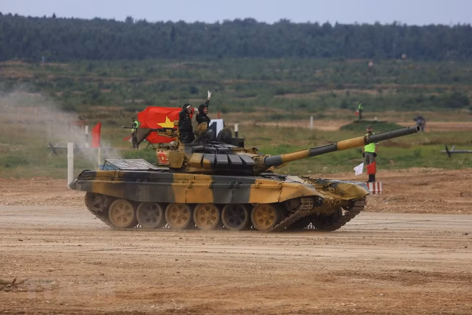 La selección de Vietnam terminó la carrera en 32 minutos 20 segundos, tras el equipo de Osetia del Sur con un récord de 31 minutos y 49 segundos. (Foto: VNA)