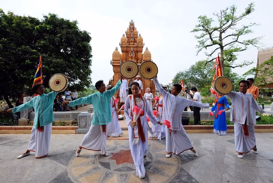 Pueblos de etnia Khmer (Foto: VNA)