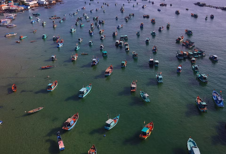 El pueblo pesquero de Hon Thom en Phu Quoc (Foto: VNA) 
