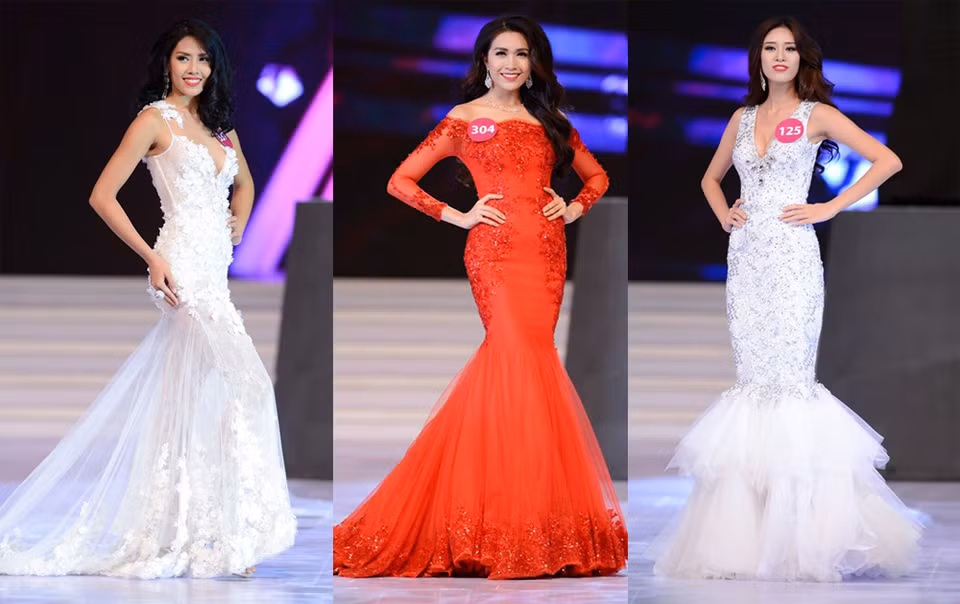 Topten en traje de noche 