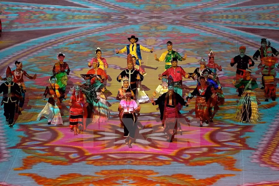 Actores en la ceremonia (Fuente: VNA)