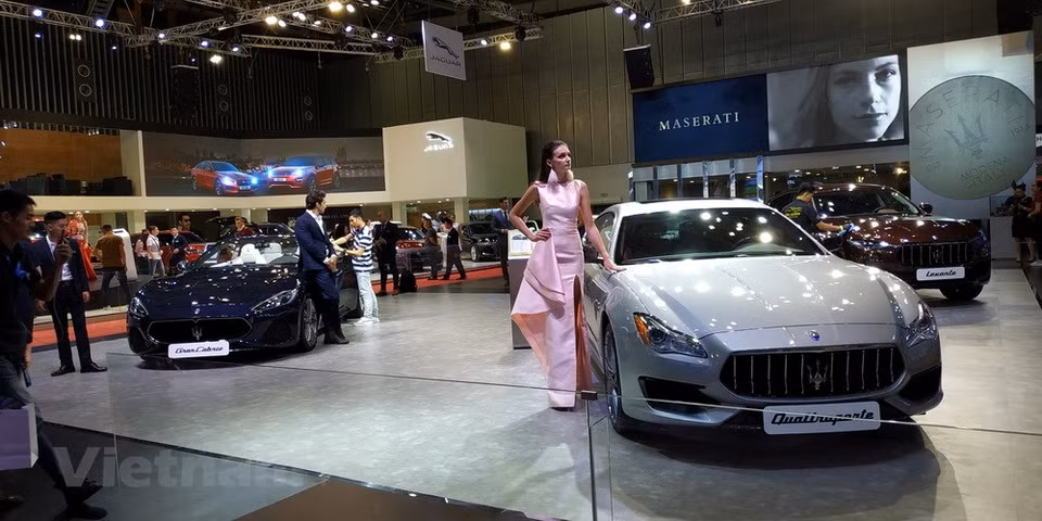 Celebran en Ciudad Ho Chi Minh exposición Vietnam Motor Show -2018 (Fuente: VNA)