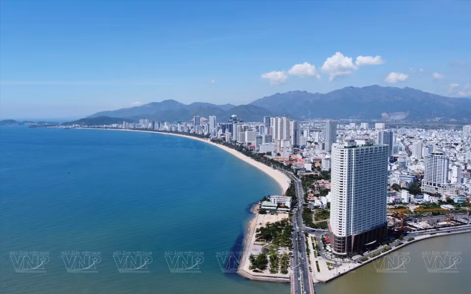 Un rincón de la ciudad costera de Nha Trang en la provincia centrovietnamita de Khanh Hoa. (Fuente: VNA)