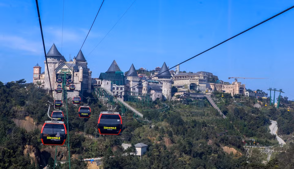 Un rincón de la zona turística de Ba Na Hills (Foto: VNA)