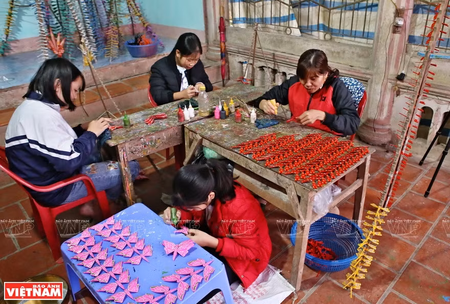 La aldea artesanal de Thach Xa está ubicada en el pueblo de la pagoda Tay Phuong, distrito de Thach That, Hanoi. (Foto: Revista Vietnam)