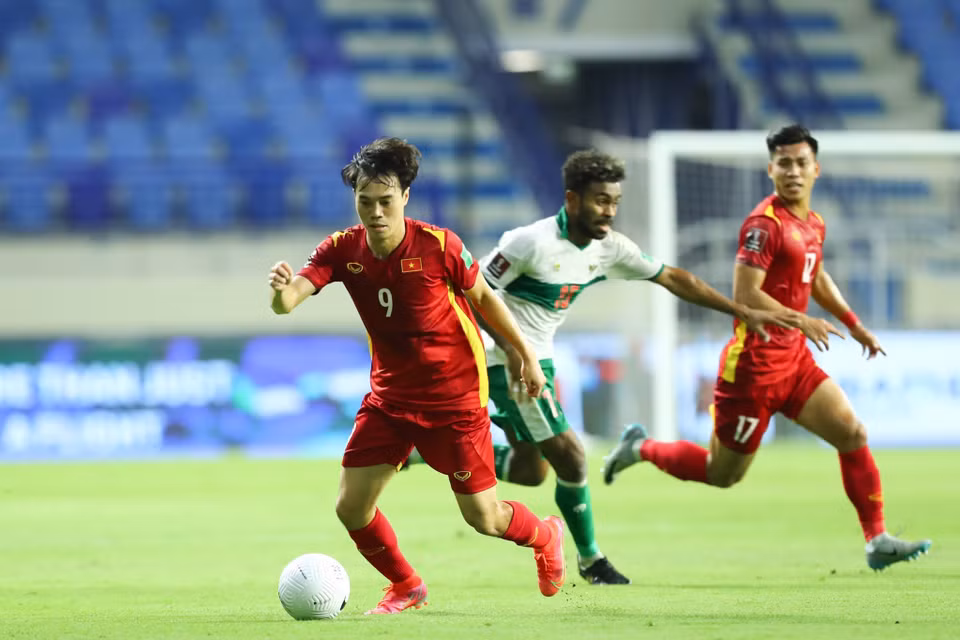 Van Toan en el partido. (Foto: Corresponsales de VNA en EAU)