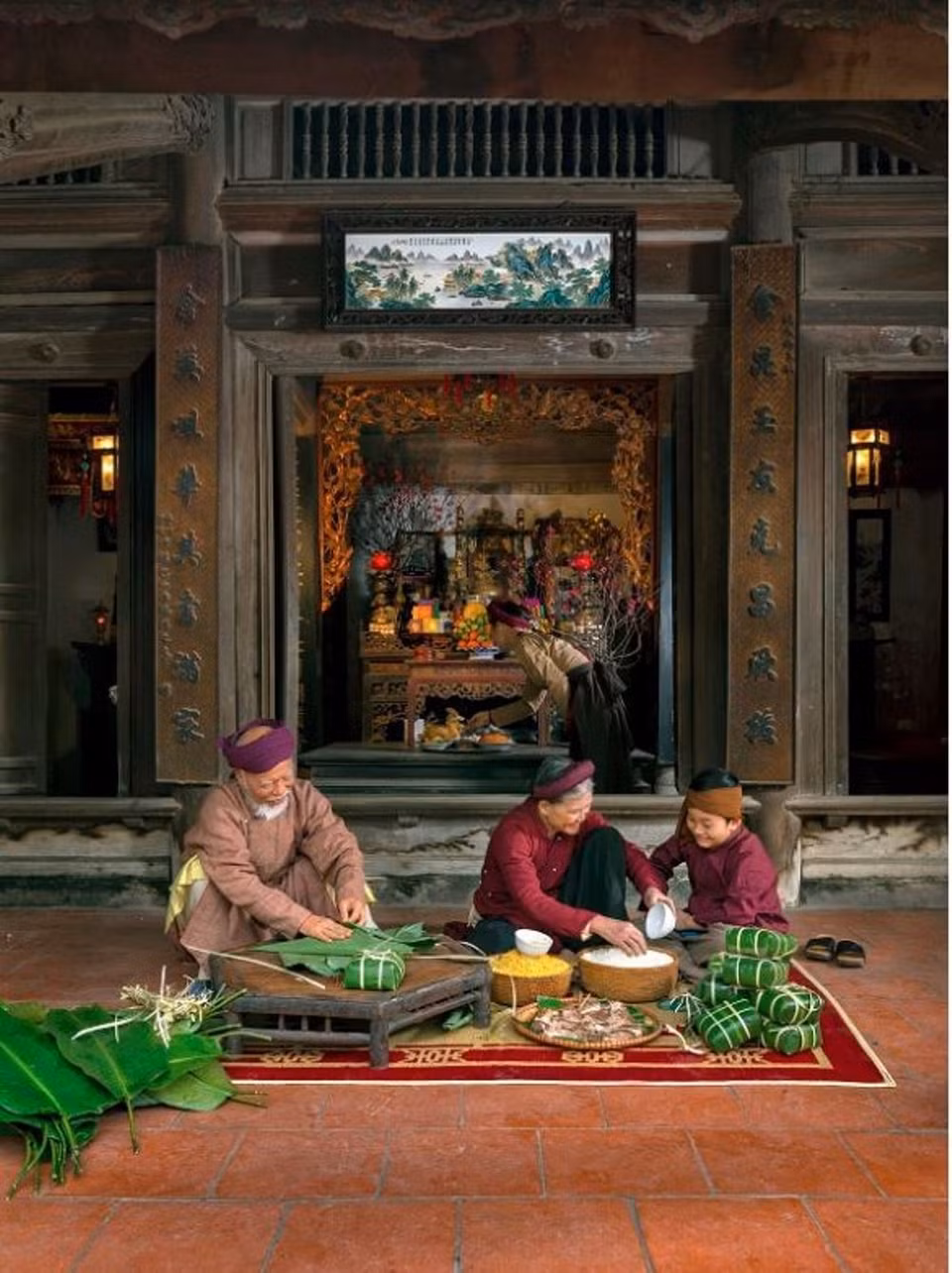 Huong Tet (Sabor de Tet) de Le Viet Khanh ganó el premio especial de la categoría de Foto de portada (Fuente: Junta organizadora) 