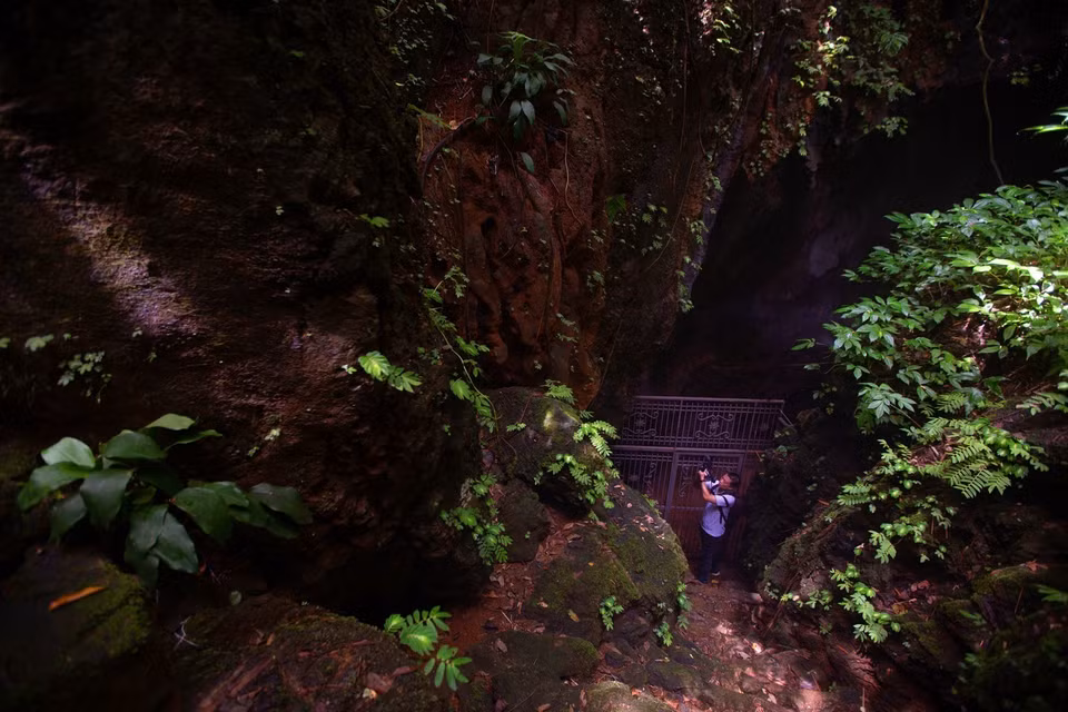 Los musgos añaden a la cueva Tien Phi una belleza prístina y misteriosa. (Foto: VNA)