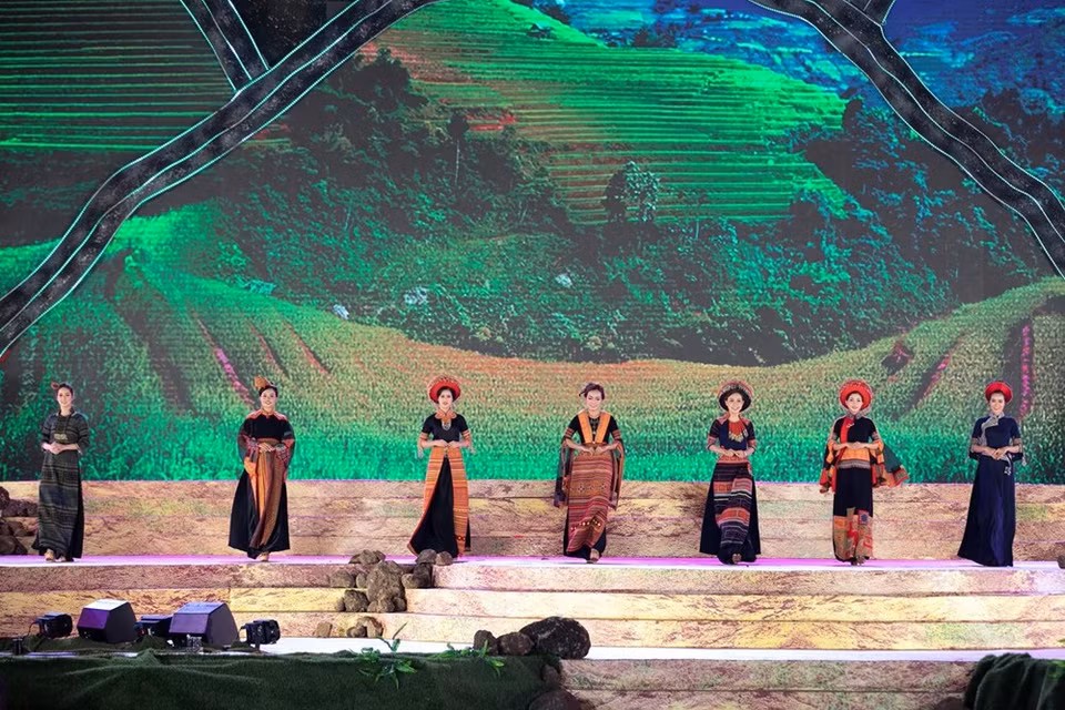 Impresionante escenario en el Festival del Café en Buon Ma Thuot. (Foto: VNA)