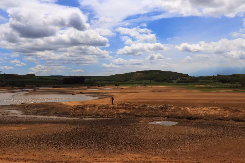 Un total de mil hectáreas de cultivo de arroz en el distrito M’Drak, provincia central de Dak Lak, son afectadas por la sequía prolongada, debido a los cambios climáticos.