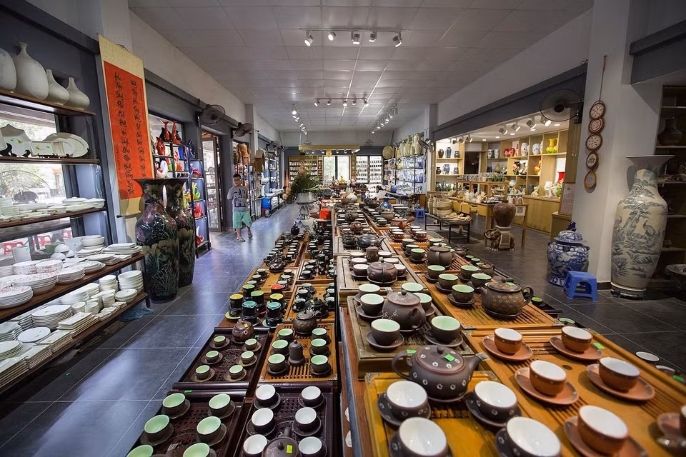 Los productos de cerámica de Bat Trang han sido muy apreciados por su calidad, su diversidad del diseño. (Fuente: VNA)