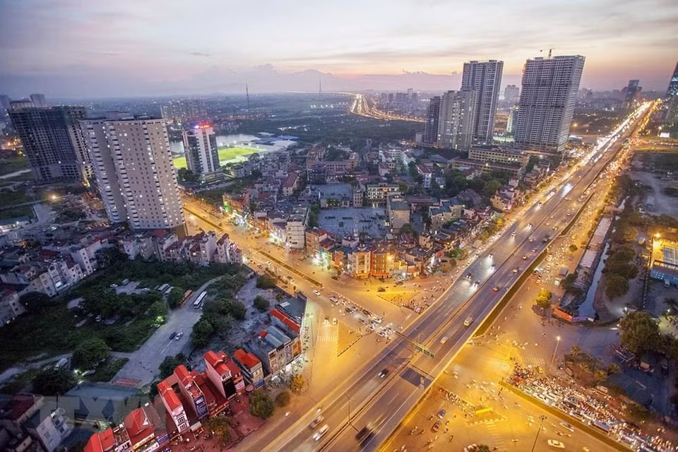 Distritos Bac Tu Liem y Nam Tu Liem (Foto: VNA)