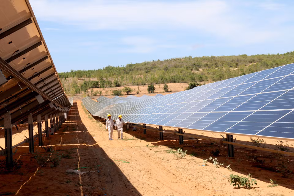 Binh Thuan se esfuerza por convertirse en el centro energético solar nacional. (Fuente: VNA)