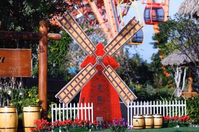 Molinos de Holanda en Nha Trang. Fuente: VietnamPlus