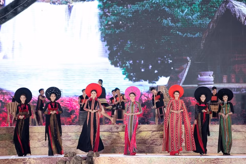 Impresionante escenario en el Festival del Café en Buon Ma Thuot. (Foto: VNA)