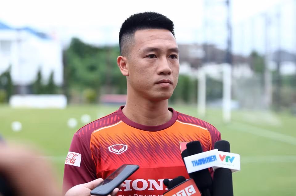 La selección vietnamita se entrenó en el estadio Muangthong, en Bangkok, ante el partido contra su rival tailandés, el jueves próximo. (Fuente: VNA)