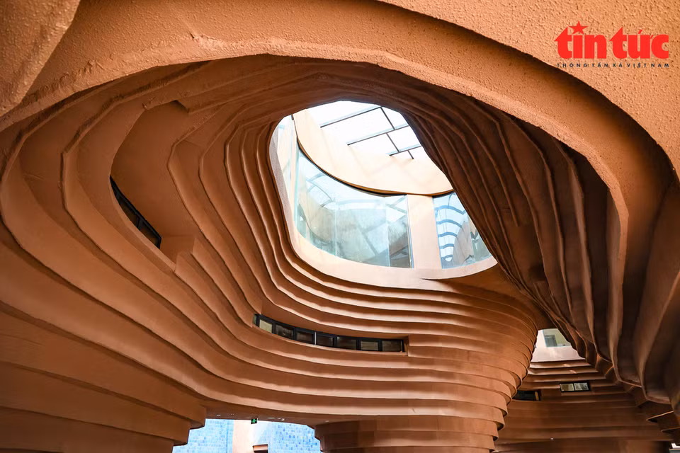 El espacio interior de la obra (Fuente: VNA)