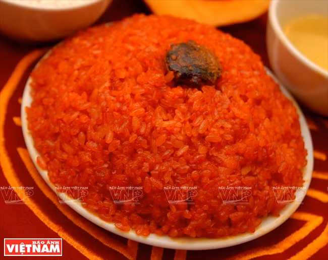 Arroz glutinoso, plato típico del Tet 