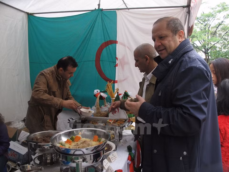 Platos procedentes de Argelia. (Fuente: VNA)