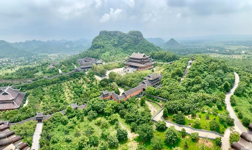 La pagoda de Bai Dinh posee la mayor cantidad de récords en Vietnam (Foto: Vietnamplus)