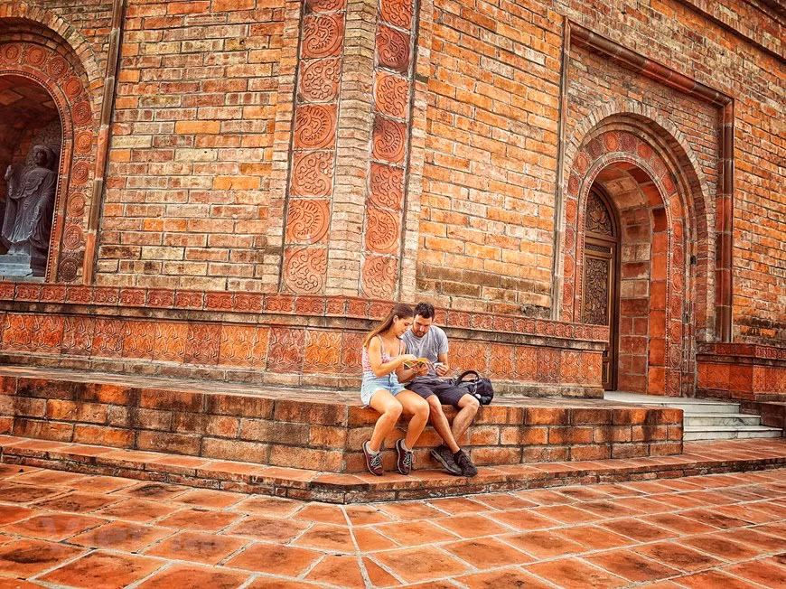 Visitantes extranjeros (Foto: Vietnamplus)