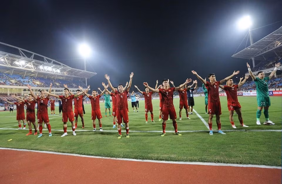 La selección de Vietnam (Fuente: VNA)