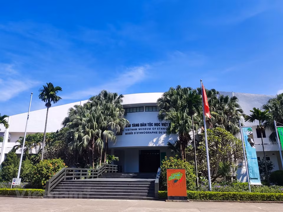 Con una superficie de alrededor de 50 mil hectáreas, el Museo de Etnología exhibe el arte tribal, los instrumentos artísticos y objetos cotidianos, junto con fotos y archivos, de los 54 grupos étnicos vietnamitas. De acuerdo con varias revistas, ese lugar constituye, junto al Mausoleo de Ho Chi Minh, la pagoda del pilar único y el lago Hoan Kiem (Espada Restituida, uno de los destinos de obligada visita para los turistas en Hanoi. El Museo está ubicado en la calle Nguyen Van Huyen, del distrito capitalino de Cau Giay. La institución centra su trabajo en la colaboración con las naciones, agencias culturales y embajadas para brindar informaciones y una idea sobre la vida de los pueblos en la región. (Foto: Vietnam+)
