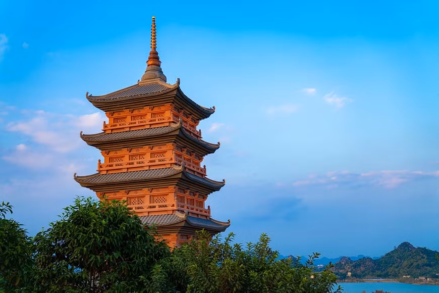 La pagoda Bai Dinh. (Foto: Vietnam+)