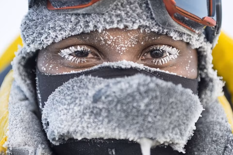 Renny Bijoux, embajadora joven de Seychelles en la expedición al Ártico de Greenpeace. (Fuente: NatGeo)