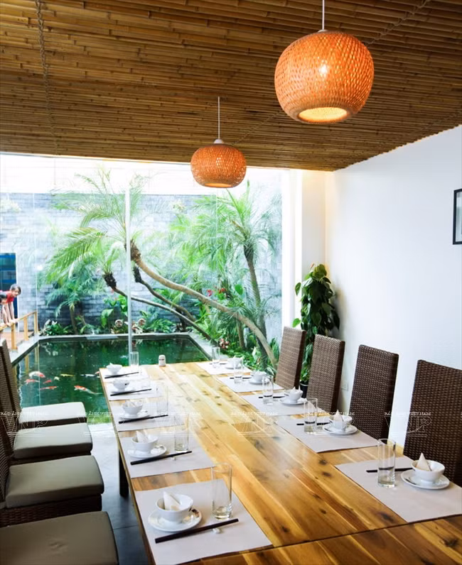 Decorar con muebles de bambú es una tendencia de restaurantes de lujo y resorts (Fuente: VNA)