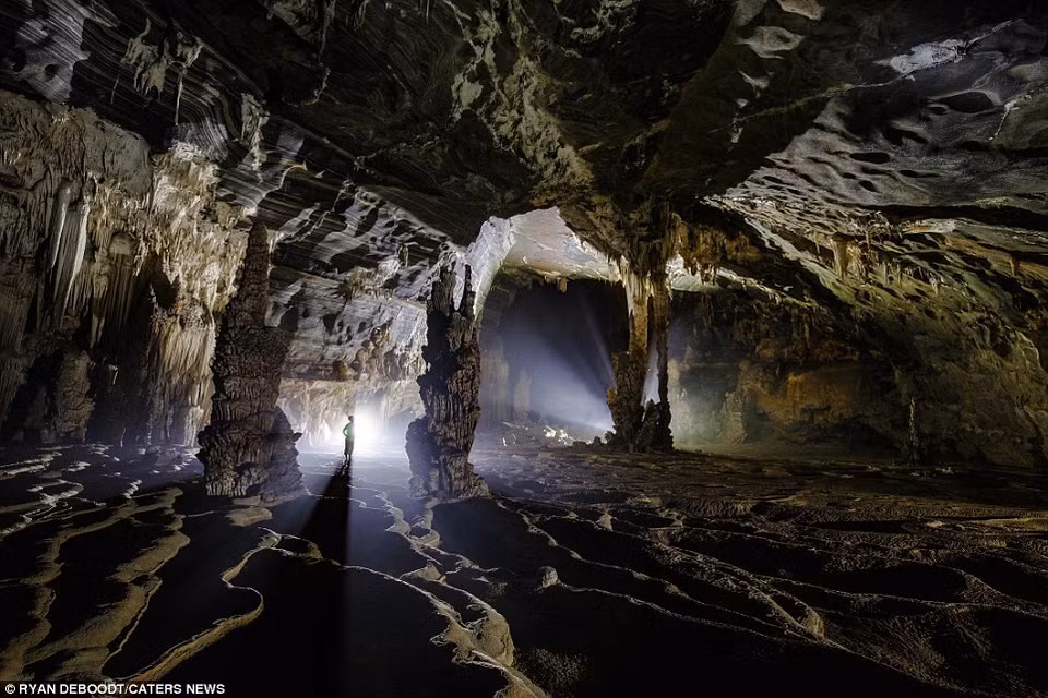 Se trata de una parte ampliada de Hang Tien (Cueva de Hada) en Phong Nha - Ke Bang, patrimonio natural de la humanidad. (Foto de Ryan Deboodt/DM)