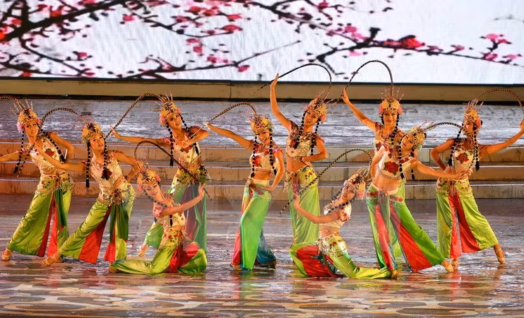 Artistas procedentes de China (Fuente: VNA)