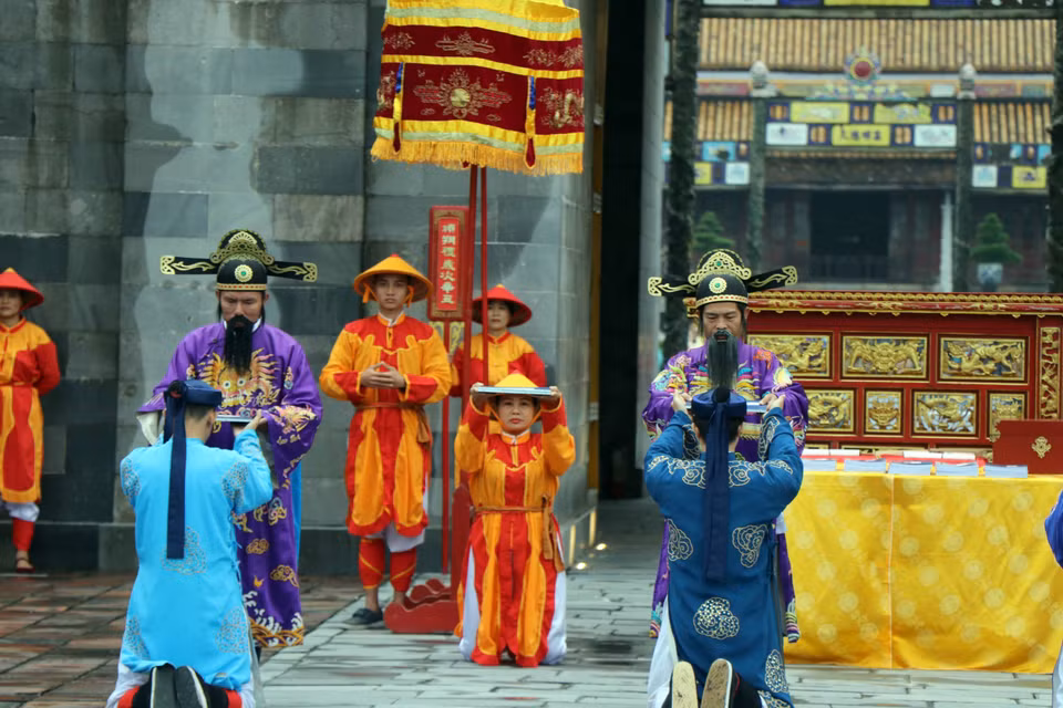 Los vietnamitas durante la era feudal vivían principalmente de la agricultura. El calendario, de hecho, era importante para ellos a la hora de calcular los días de cultivo (Fuente: VNA)