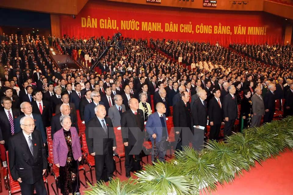 Delegados en el Congreso (Fuente: VNA)