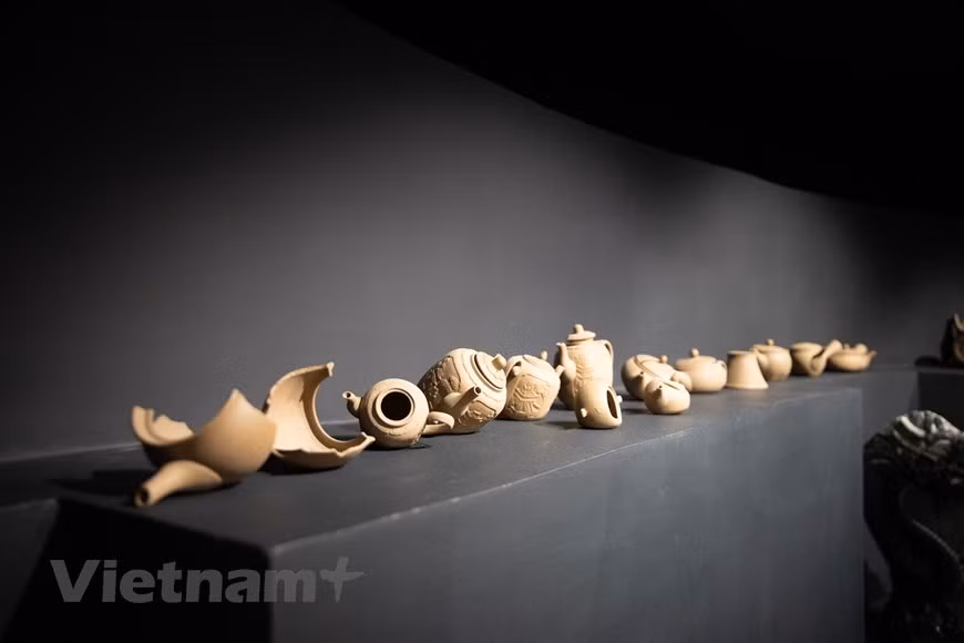 El Museo de Cerámica de Bat Trang, en el distrito de Gia Lam, se convierte en un nuevo destino turístico ideal de la capital vietnamita (Foto: Vietnam+)
