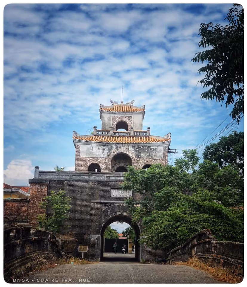 La Puerta Ke Trai, conocida como la Noreste, en la calle homónima (Fuente: baothuathienhue.vn)